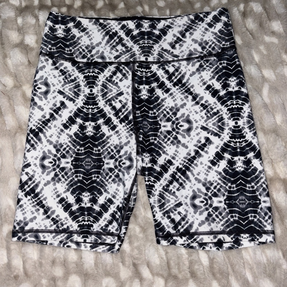 Women's Victoria Secret Sport Bike Shorts Black/white Medium